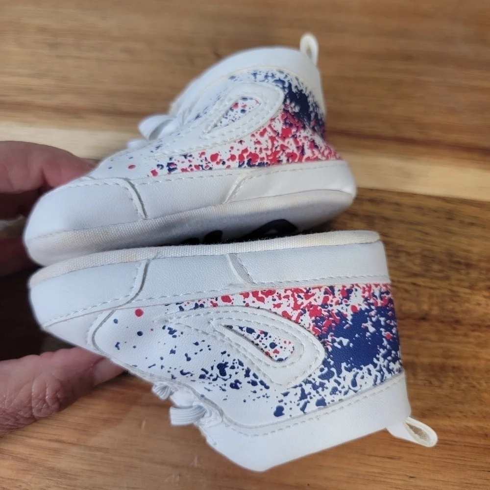 FILA Baby Sneaker Style Soft Play Crib Shoes Size 5 - 8 months